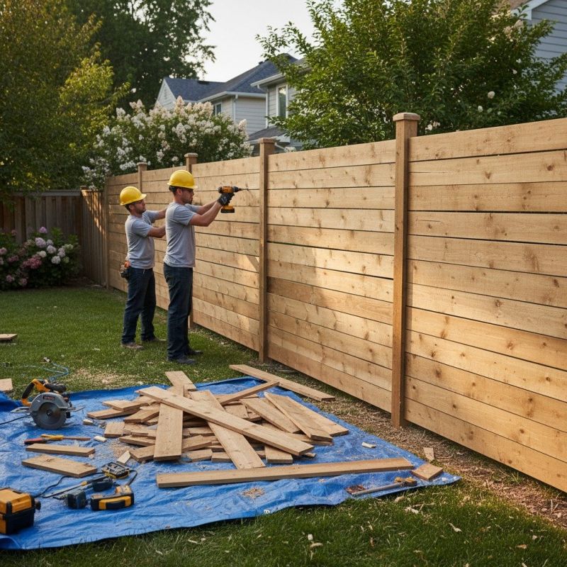 Wooden Fence Repair